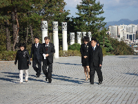 제83주년 학생독립운동 기념일 - 광주지방보훈청장 기념탑 참배