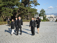 제83주년 학생독립운동 기념일 - 광주지방보훈청장 기념탑 참배