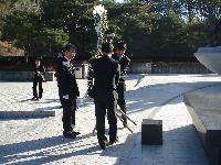 제83주년 학생독립운동 기념일 - 광주지방보훈청장 기념탑 참배